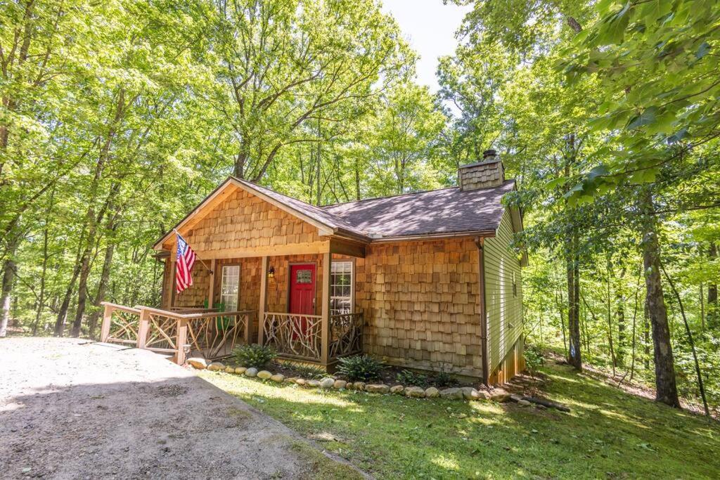 Pet Friendly Luxury Cabin Near Helen With Fire Pit クリーブランド エクステリア 写真