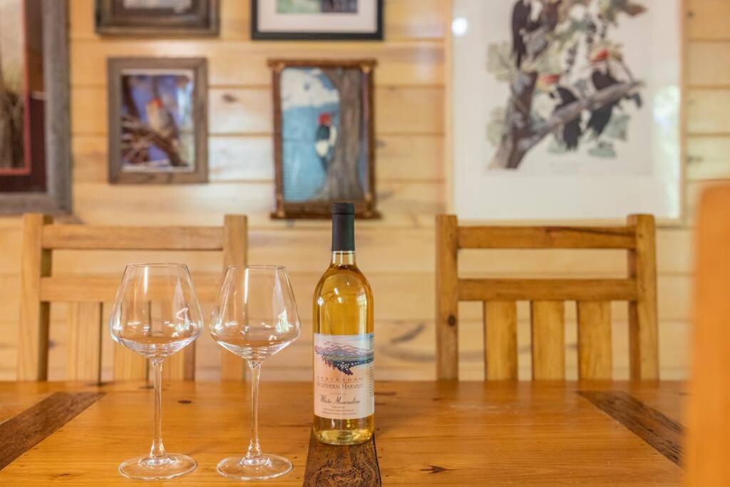 Pet Friendly Luxury Cabin Near Helen With Fire Pit クリーブランド エクステリア 写真