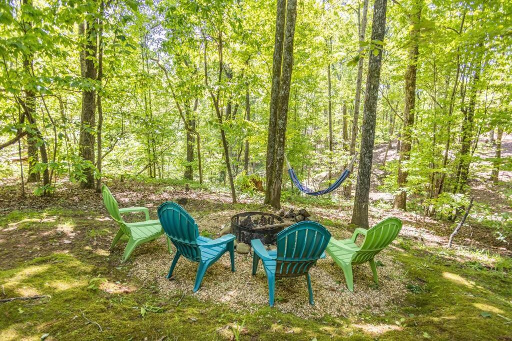 Pet Friendly Luxury Cabin Near Helen With Fire Pit クリーブランド エクステリア 写真